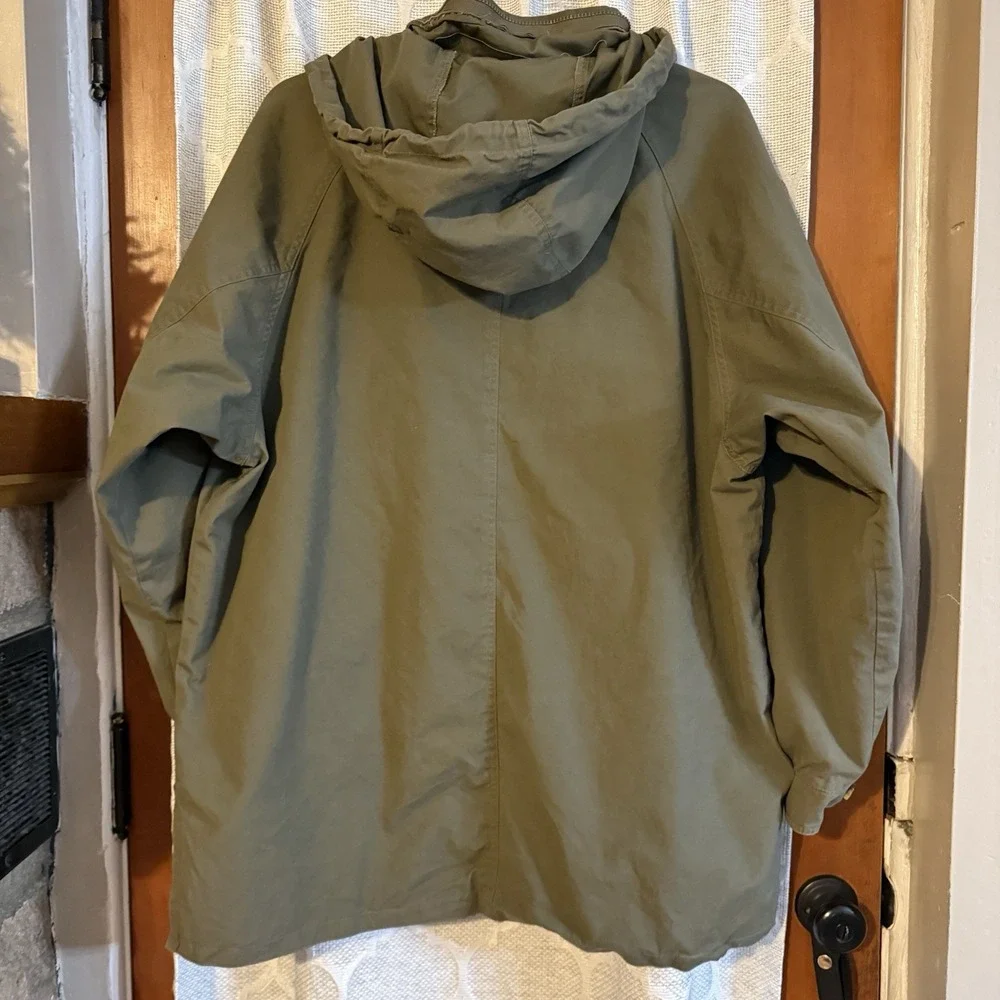 VTG‎ B D Baggies Chore Jacket Mens XL Green Canvas Barn Western Equestrian